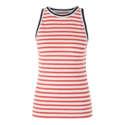Marc Cain Gestreiftes Top rot Top