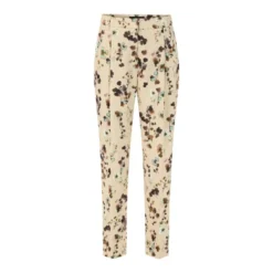 Marc Cain Hose Faqus mit floralem Print beige Hose