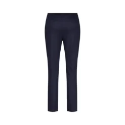 Marc Cain Stoffhose mit Ziernaht Dunkelblau Stoffhose