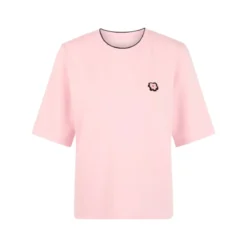 Marc Cain T-Shirt aus Viskose-Mix pink T-Shirt