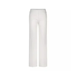 Marc Cain Weite Hose aus Jersey Weiß Hose