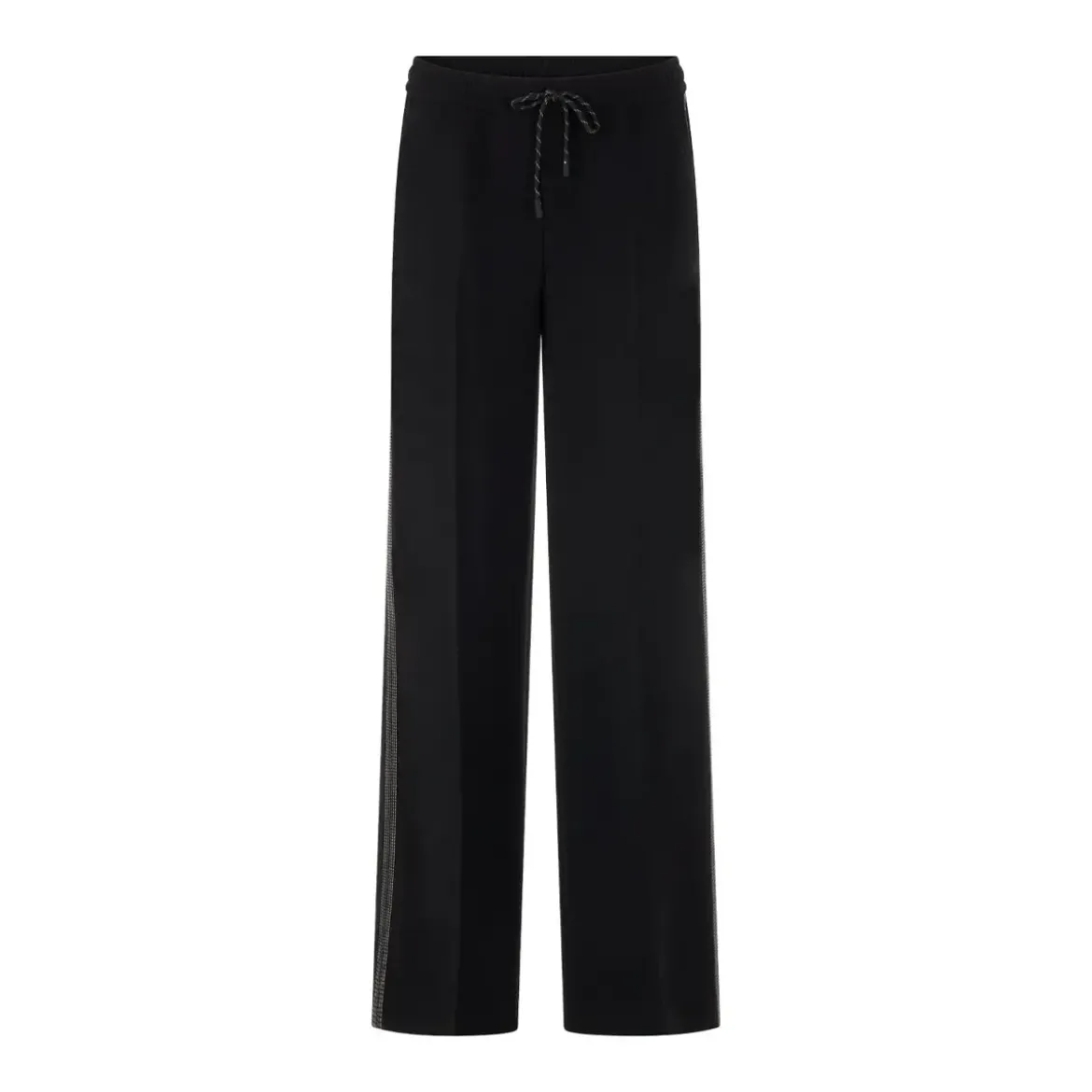 Marc Cain Weite Stoffhose Schwarz Stoffhose
