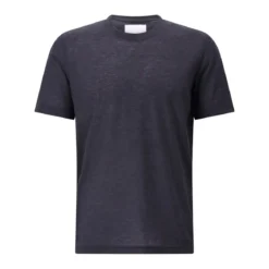 Marco Pescarolo T-Shirt James aus Kaschmir blau T-Shirt