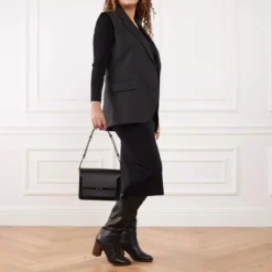 Marni Trunk Bag Medium Black Crossbody Bag