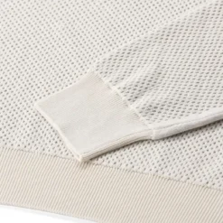 Maurizio Baldassari Troyer aus Woll-Seiden-Mix beige Pullover