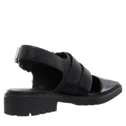 MICHAEL Michael Kors Darrington Sling Loafer Black Sandalen