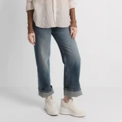 MICHAEL Michael Kors Emmy Wedge Zip Slip On Vanilla Mlti Low-Top-Sneaker