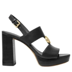 MICHAEL Michael Kors Erin Platform Sandal Black Plateausandalen