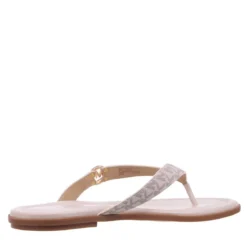 MICHAEL Michael Kors Erin Thong Sandal Vanilla Flip Flops