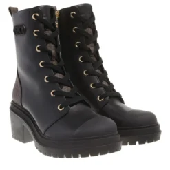 MICHAEL Michael Kors Hanley Bootie Black Brown Stiefel