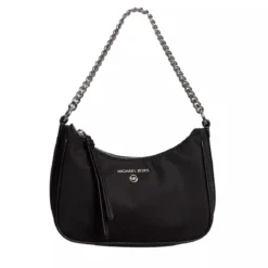 MICHAEL Michael Kors Jet Set Charm Small Chain Pouchette Black Pochette