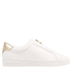 MICHAEL Michael Kors Keaton Zip Slip On Pale Gold Low-Top-Sneaker