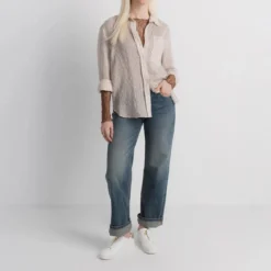 MICHAEL Michael Kors Keaton Zip Slip On Pale Gold Low-Top-Sneaker