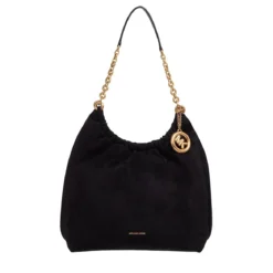 MICHAEL Michael Kors Lg Cinch Msgr Black Hobo Bag