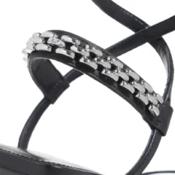 MICHAEL Michael Kors Marcia Heeled Sandal Black Sandalen