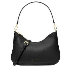 MICHAEL Michael Kors Md Conv Pouchette Xbody Black Schultertasche
