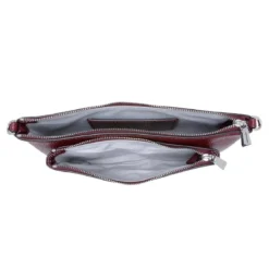 MICHAEL Michael Kors Md Pckt Conv Xbody Oxblood Crossbody Bag