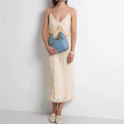 MICHAEL Michael Kors Michael Kors Pochette Indie M Chambray Schultertasche