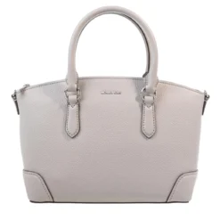 MICHAEL Michael Kors Murphy Md Ew Dome Satchel Quarry Grey Satchel