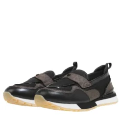 MICHAEL Michael Kors Nova Loafer Blk/brown Flache Schuhe