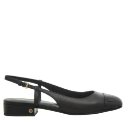 MICHAEL Michael Kors Perla Flex Sling Flat Black Ballerinas