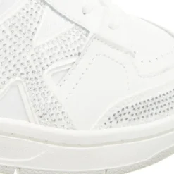 MICHAEL Michael Kors Rebel Lace Up Optic White Low-Top-Sneaker
