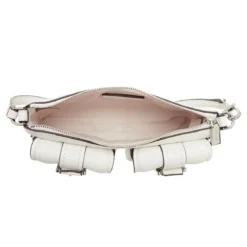 MICHAEL Michael Kors Sm Conv Pouchette Optic White Schultertasche