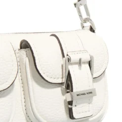 MICHAEL Michael Kors Sm Conv Pouchette Optic White Schultertasche