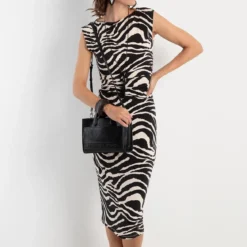 MICHAEL Michael Kors Sm Ew Msgr Black Tote
