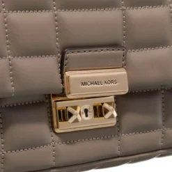 MICHAEL Michael Kors Tribeca Lg Conv Chain Shldr Birch Crossbody Bag
