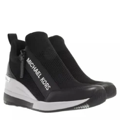 MICHAEL Michael Kors Willis Wedge Trainer Black Low-Top-Sneaker