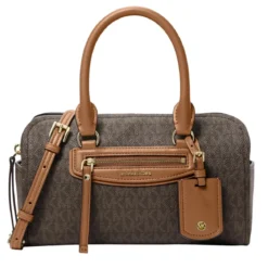 MICHAEL Michael Kors Xs Duffle Xbody Brn/acorn Bowling Bag