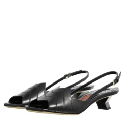 Missoni M12 Capri Nappa Black Pumps