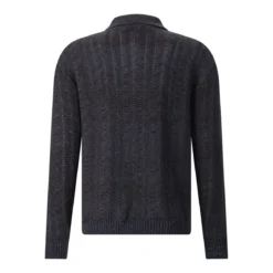Missoni Pullover aus Wollmix blau Poloshirt