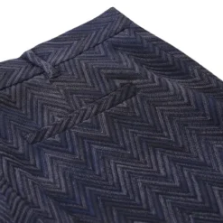 Missoni Stoffhose mit Zickzack-Muster blau Stoffhose