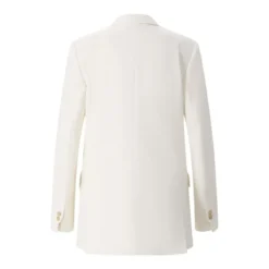 MM6 Maison Margiela Blazer aus Woll-Mix weiß Blazer
