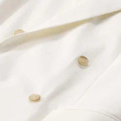 MM6 Maison Margiela Blazer aus Woll-Mix weiß Blazer