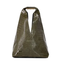 MM6 Maison Margiela Handtasche aus Kalbsleder schwarz Crossbody Bag