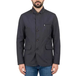 Moorer Leichte Jacke Ghiberti blau Übergangsjacke