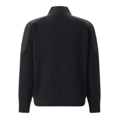 Moose Knuckles 'Magnus Knit Hybrid' Bomber Jacket Black Übergangsjacke