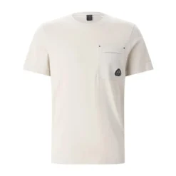 Moose Knuckles T-Shirt mit Logo beige T-Shirt
