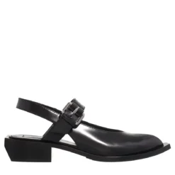Moschino Big Buckles Nero Mary Janes