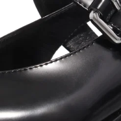 Moschino Big Buckles Nero Mary Janes