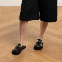 Moschino Sporty Sandals Nero Mules