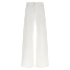 Mother Jeans The Rerun Zip Sneak weiß Jeans