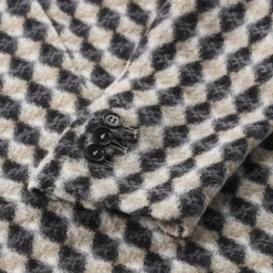 MSGM Jacke aus Schurwolle grau Blazer