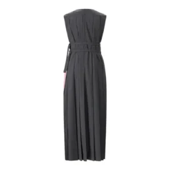 MSGM Maxikleid Abito aus Woll-Mix pink Maxikleid