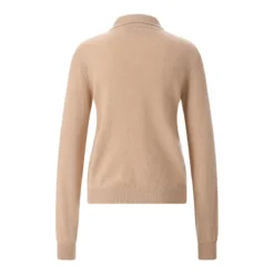 MSGM Pullover Maglia aus Merinowolle & Kaschmir braun