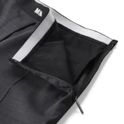 MSGM Straight-Fit Hose aus Woll-Mix grau Stoffhose