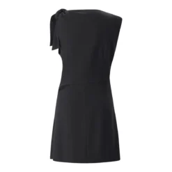 MSGM Tailliertes Minikleid schwarz Minikleid